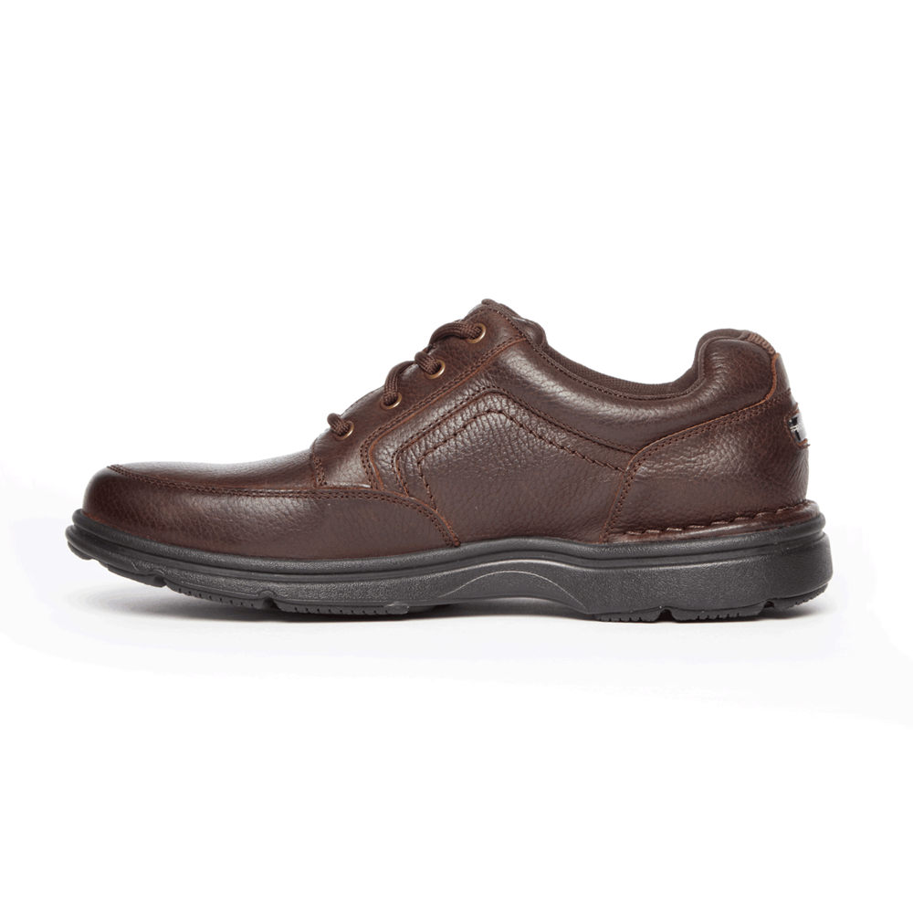 Rockport Joggesko Herre Mørke Brune - Prowalker Eureka Plus Mudguard - RHJC50618